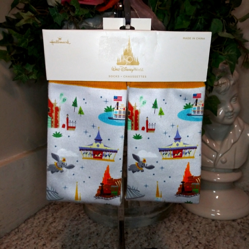 Disney's 50th Anniversary Unisex Park Themed Socks